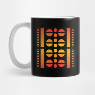 “Dimensional Planets” - V.4 Orange - (Geometric Art) (Dimensions) - Doc Labs Mug